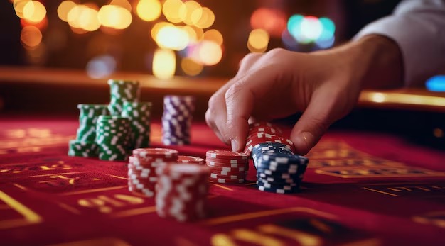 Playtech roulette table interface on psg77 slot with betting grid and live wheel